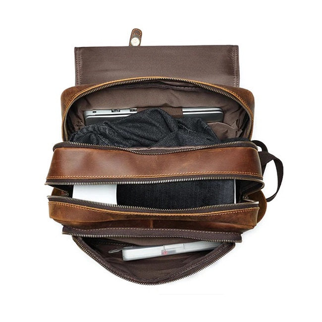 LEATHER BACKPACK 001