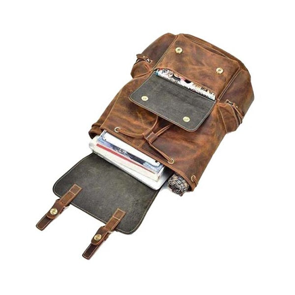 LEATHER BACKPACK 003