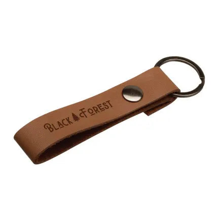 Keychain leather