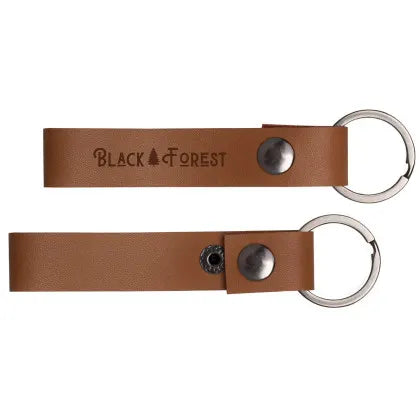 Keychain leather